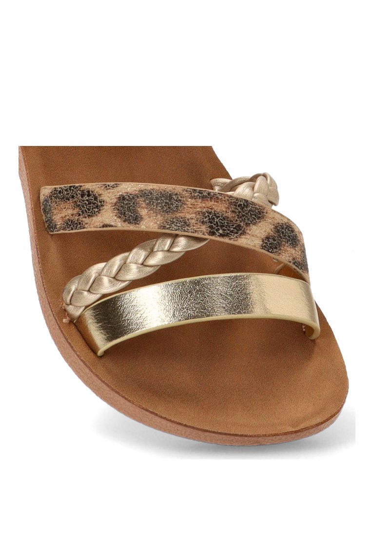 SANDALIAS TIRAS MERCHIA 13736 ETIKA NIyA LEOPARDO