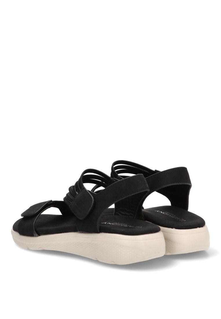SANDALIA CONFORT ENSENADA 02 41030 ARMONY MUJER NEGRO
