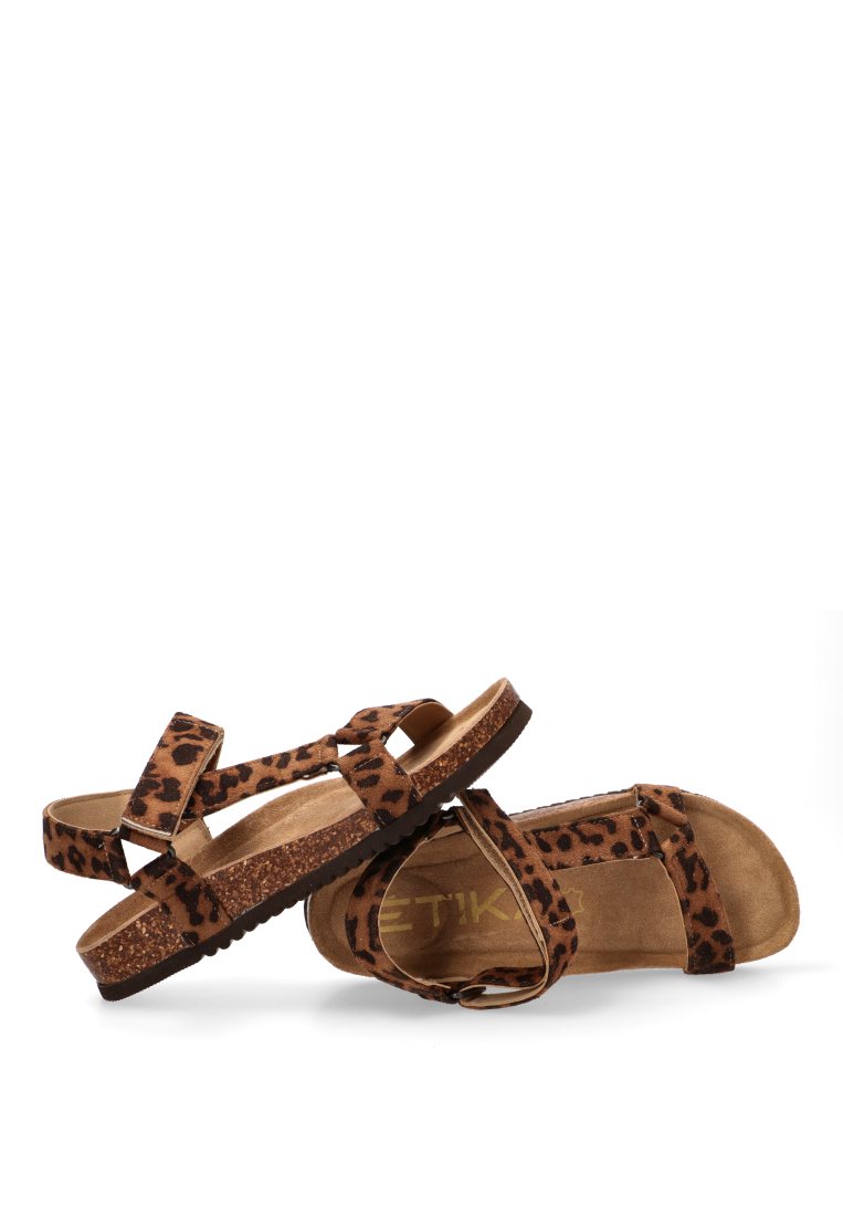 SANDALIA BIO LIVIANZA 10097 ETIKA MUJER LEOPARDO