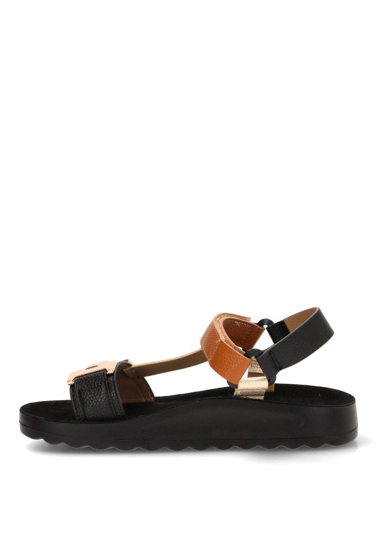 SANDALIA CONFORNT PUNTA CARENA 01 10084 ARMONY MUJER NEGRO