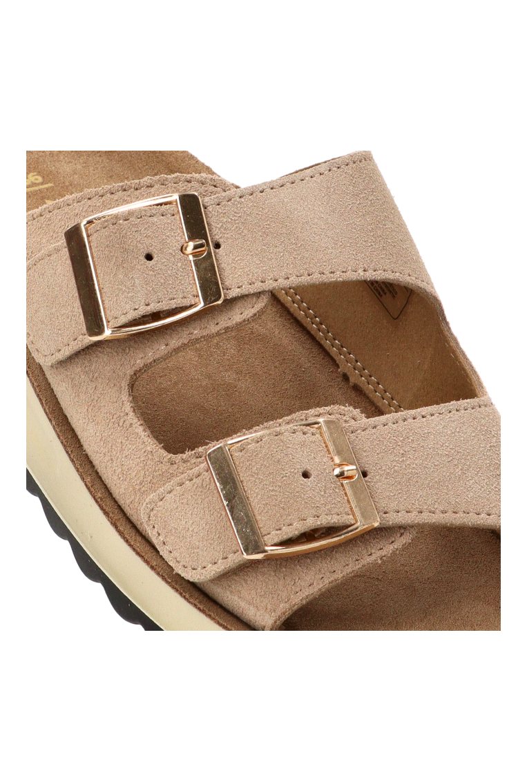 SANDALIA CONFORT HEBILLAS PUNTA CARENA 10083 ARMONY MUJER BEIGE