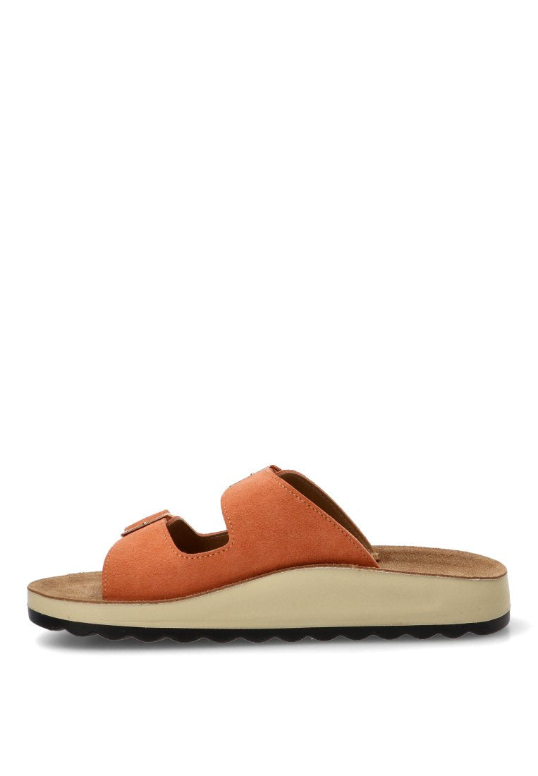 SANDALIA CONFORT HEBILLAS PUNTA CARENA 10083 ARMONY MUJER CORAL
