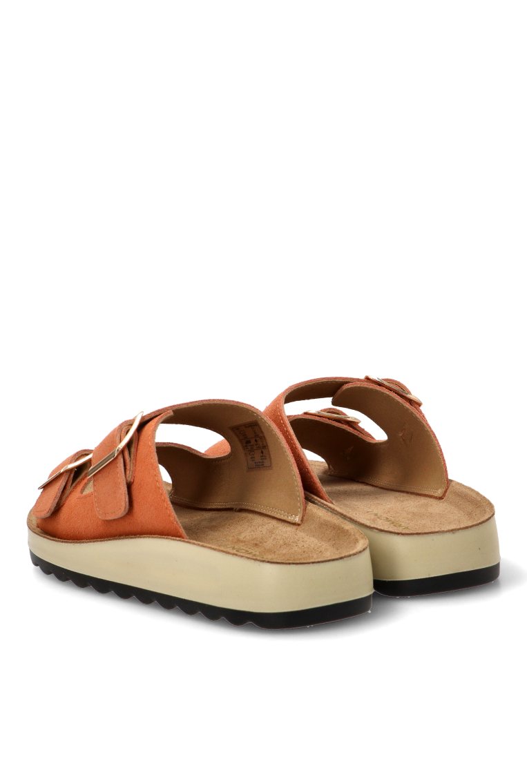 SANDALIA CONFORT HEBILLAS PUNTA CARENA 10083 ARMONY MUJER CORAL