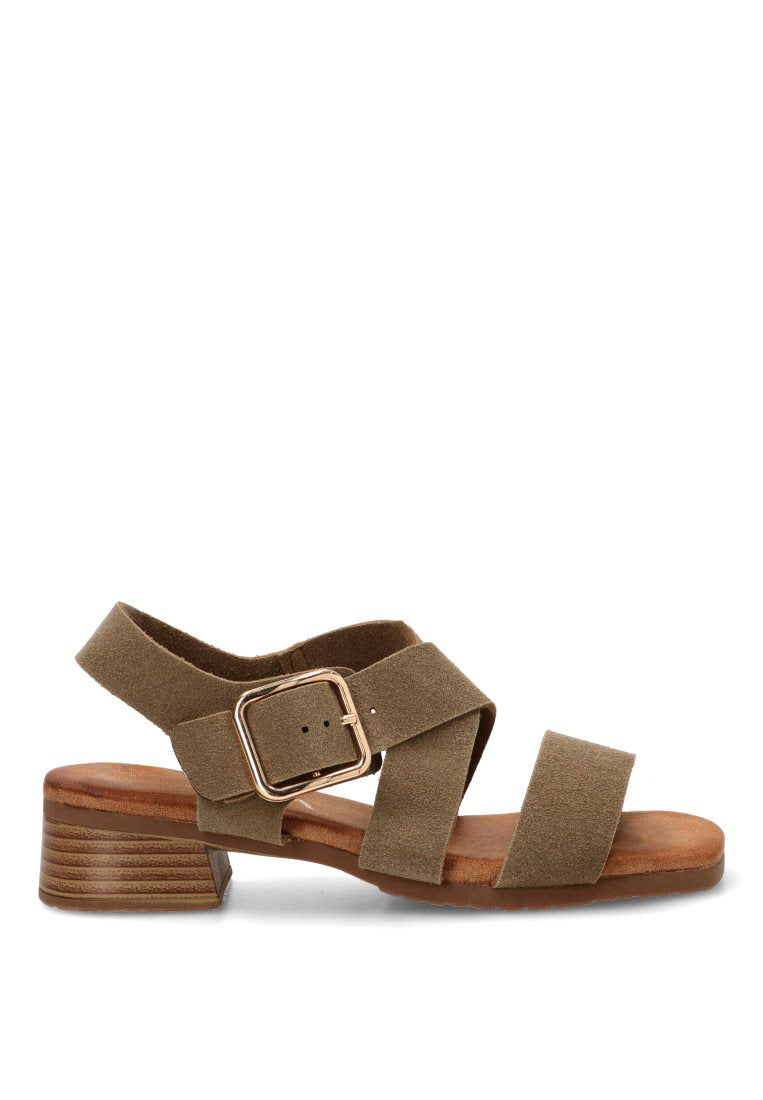 SANDALIA RITAS HEBILA MYRTA 30033 ETIKA MUJER TAUPE