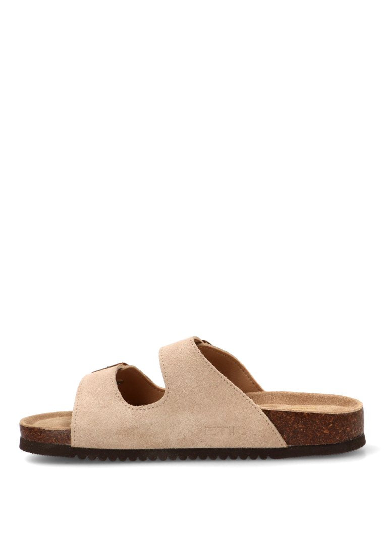 SANDALIA BIO HEBILLAS ARENAL 10015 ETIKA MUJER BEIGE