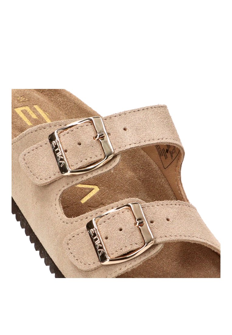 SANDALIA BIO HEBILLAS ARENAL 10015 ETIKA MUJER BEIGE