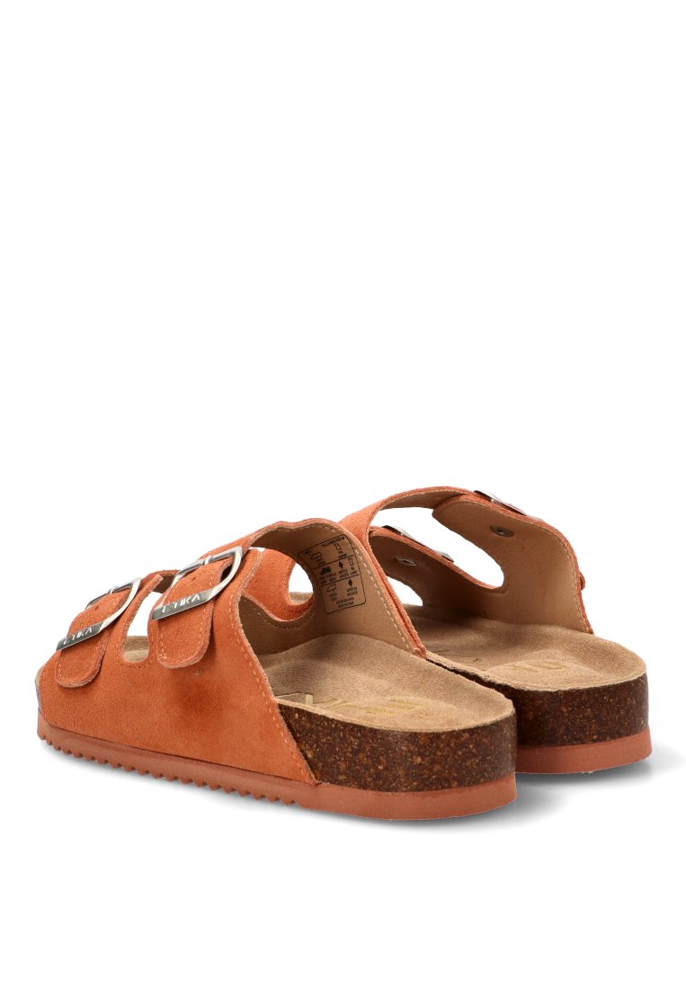 SANDALIA BIO HEBILLAS ARENAL 10015 ETIKA MUJER CORAL