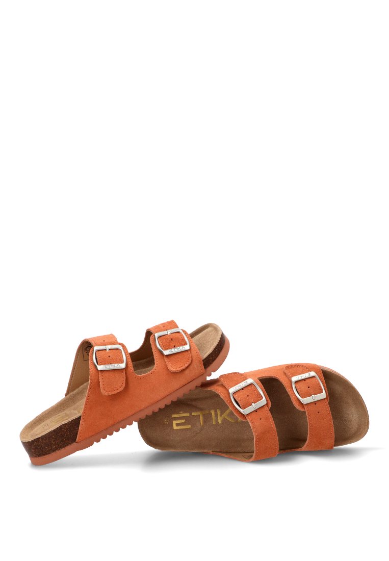 SANDALIA BIO HEBILLAS ARENAL 10015 ETIKA MUJER CORAL