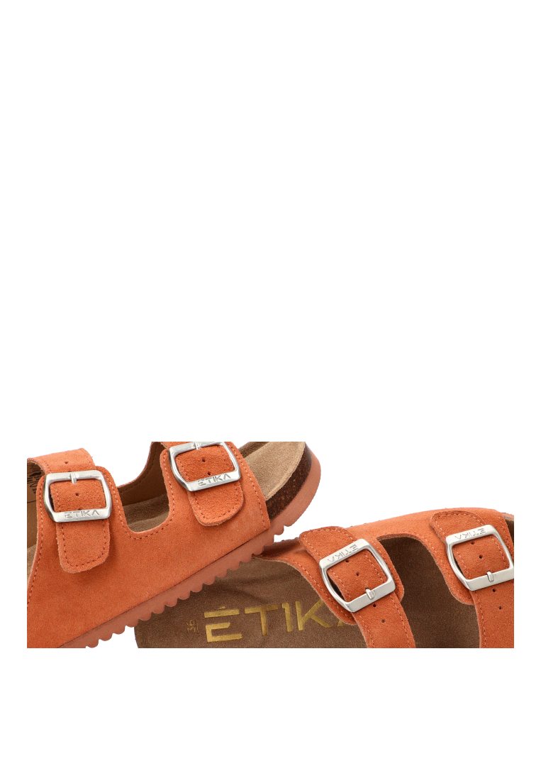 SANDALIA BIO HEBILLAS ARENAL 10015 ETIKA MUJER CORAL