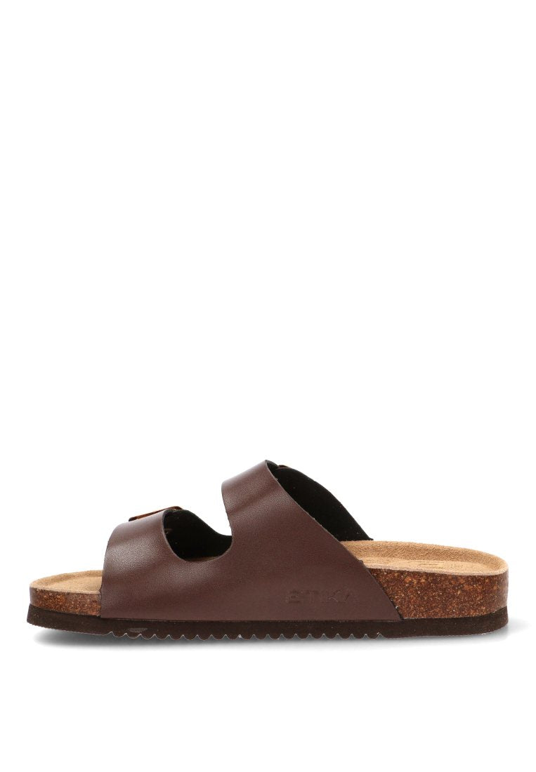 SANDALIA BIO HEBILLAS ARENAL 10015 ETIKA MUJER CHOCOLATE