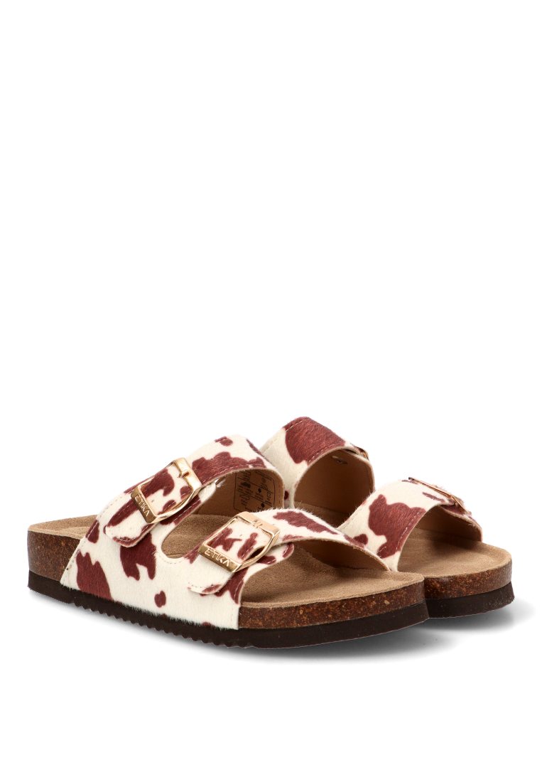 SANDALIA BIO HEBILLAS ARENAL 10015 ETIKA MUJER ANIMAL PRINT