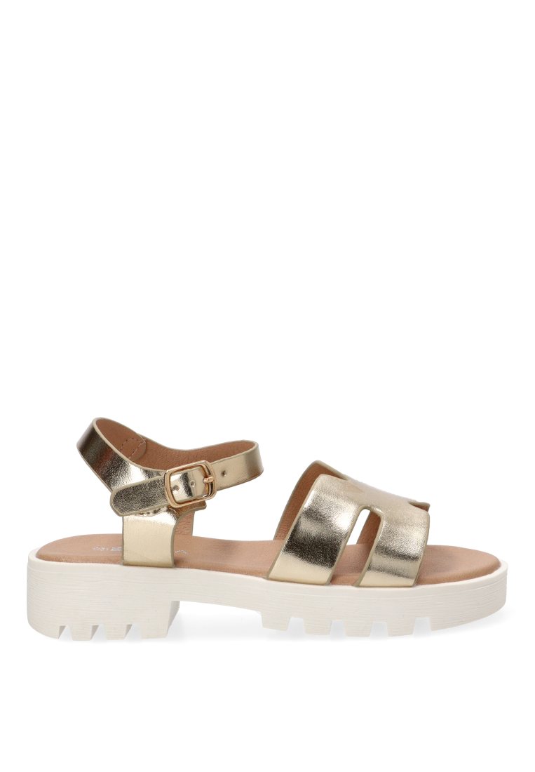 SANDALIAS PITERES 02 13745 ETIKA NIyA ORO