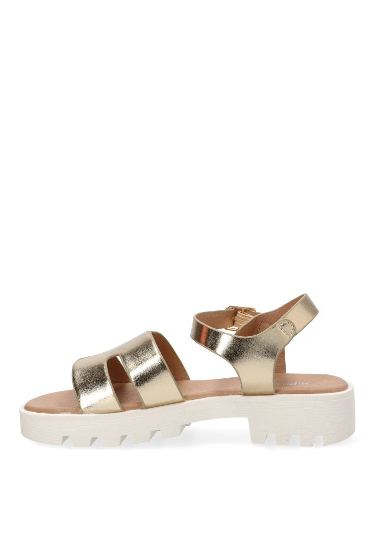 SANDALIAS PITERES 02 13745 ETIKA NIyA ORO