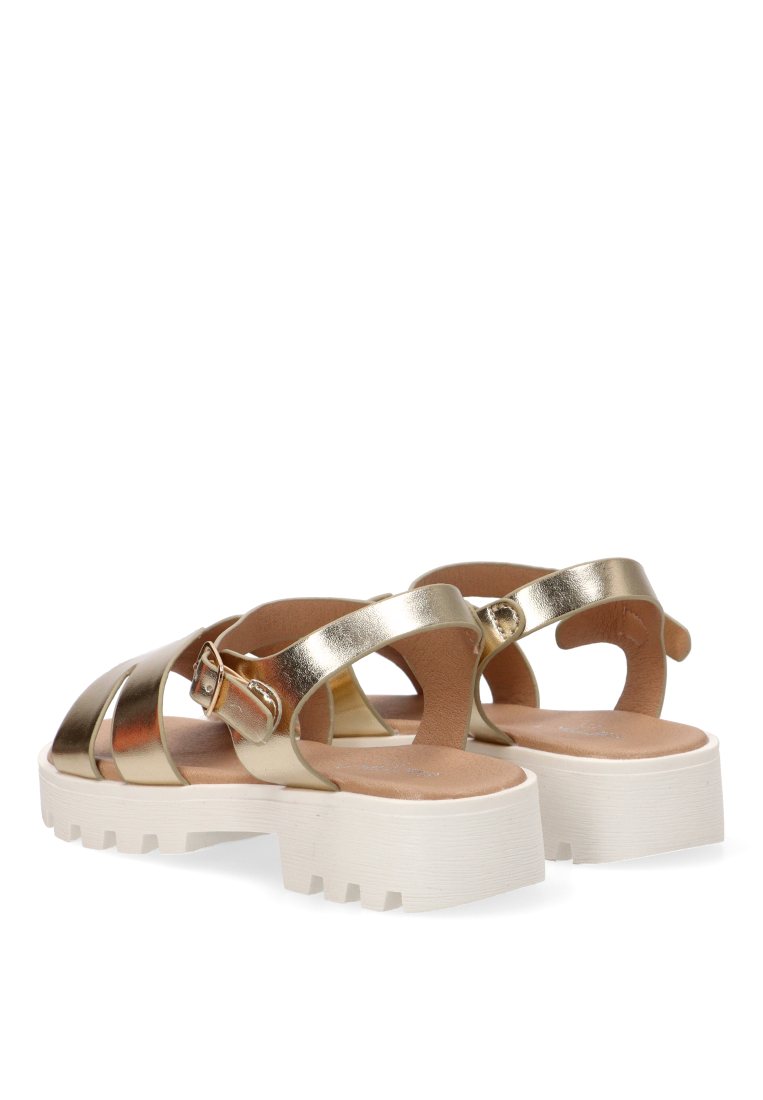 SANDALIAS PITERES 02 13745 ETIKA NIyA ORO