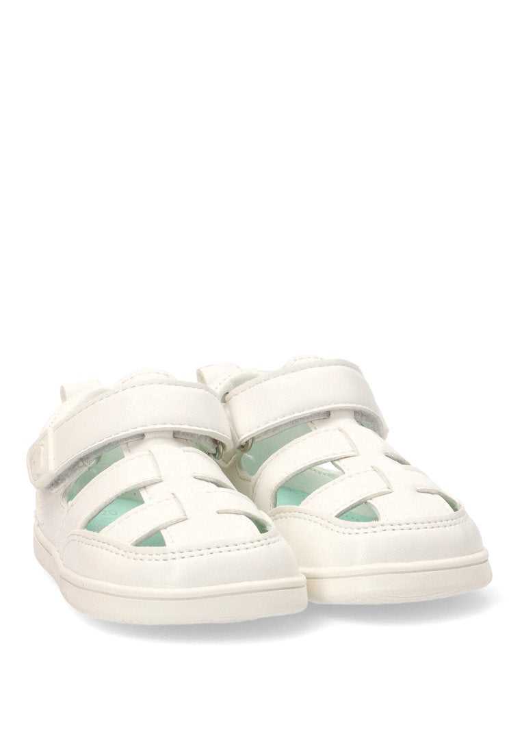SANDALIA DEPORTIVA MARINA BLU 17223 ETIKA NIyA BLANCO