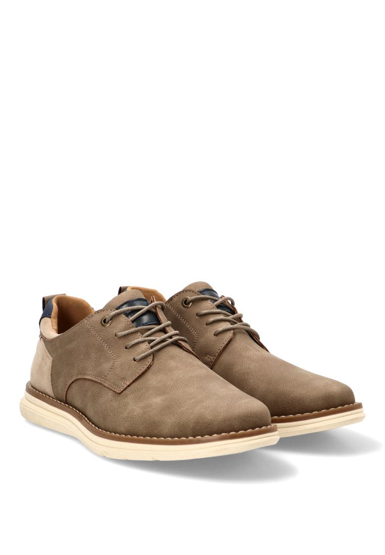 ZAPATO CASUAL TIGANI 60928 ETIKA HOMBRE TAUPE
