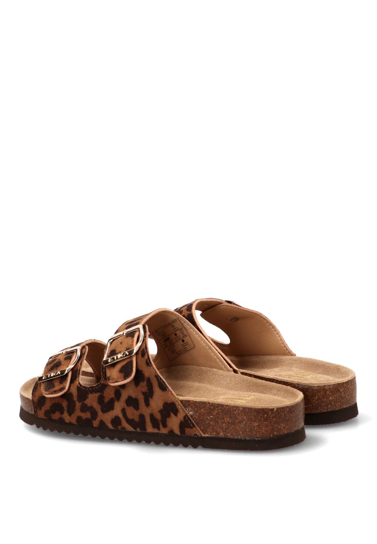 SANDALIA BIO MUJER ARENAL 10015 ETIKA MUJER LEOPARDO