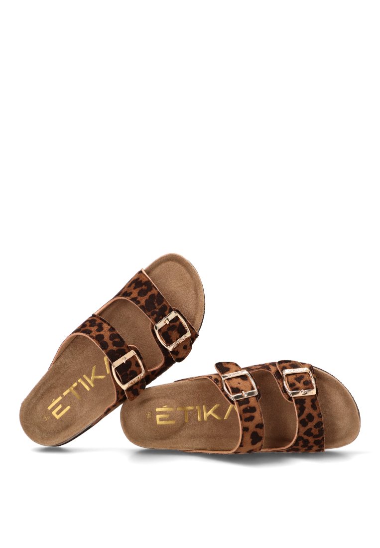 SANDALIA BIO MUJER ARENAL 10015 ETIKA MUJER LEOPARDO