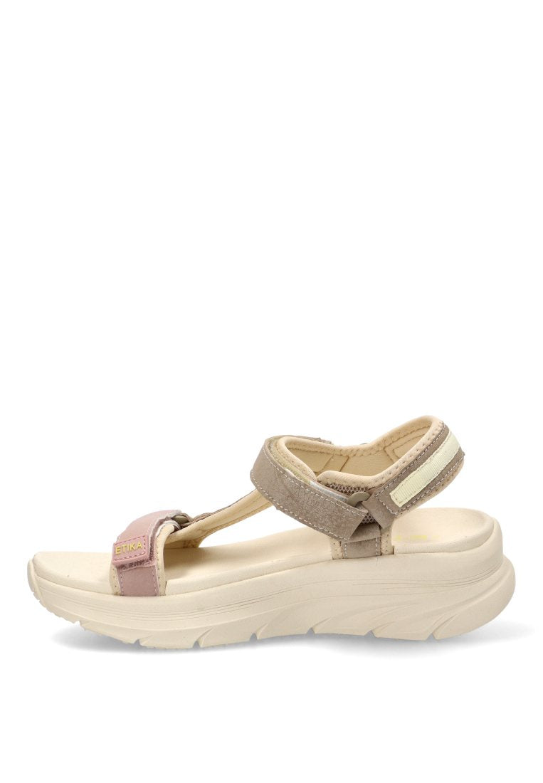 SANDALIA DEPORTIVA PORT 01 40107 ETIKA MUJER MULTICOLOR