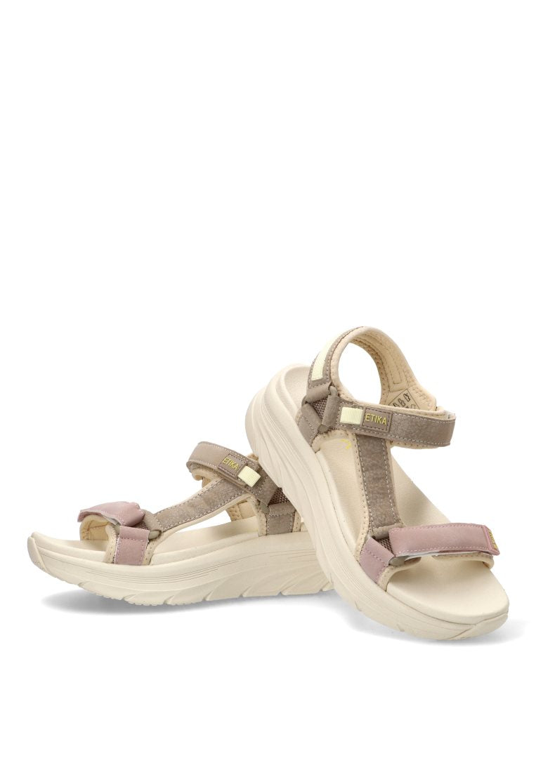 SANDALIA DEPORTIVA PORT 01 40107 ETIKA MUJER MULTICOLOR