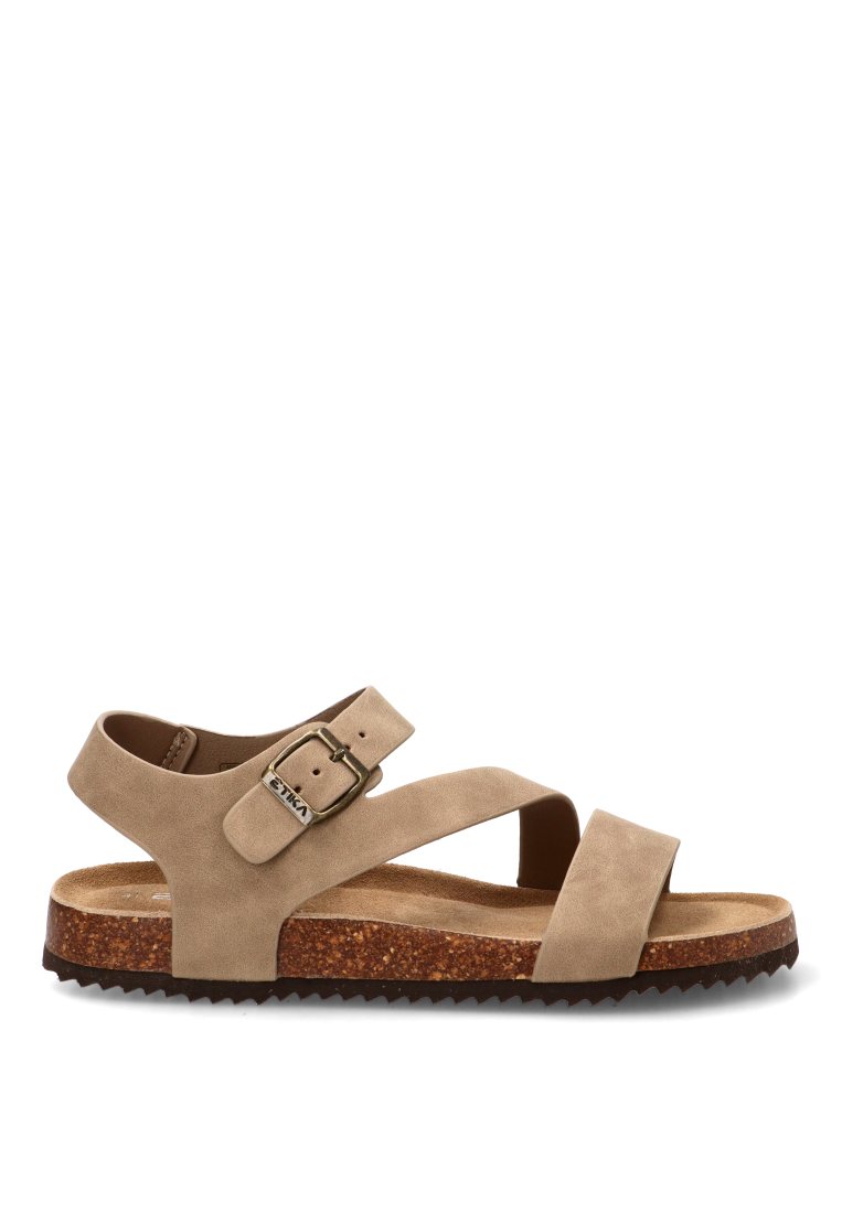 SANDALIAS BIO TIRAS HOMBRE MONDELLO 41021 ETIKA HOMBRE TAUPE