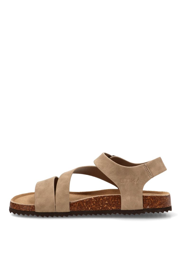 SANDALIAS BIO TIRAS HOMBRE MONDELLO 41021 ETIKA HOMBRE TAUPE