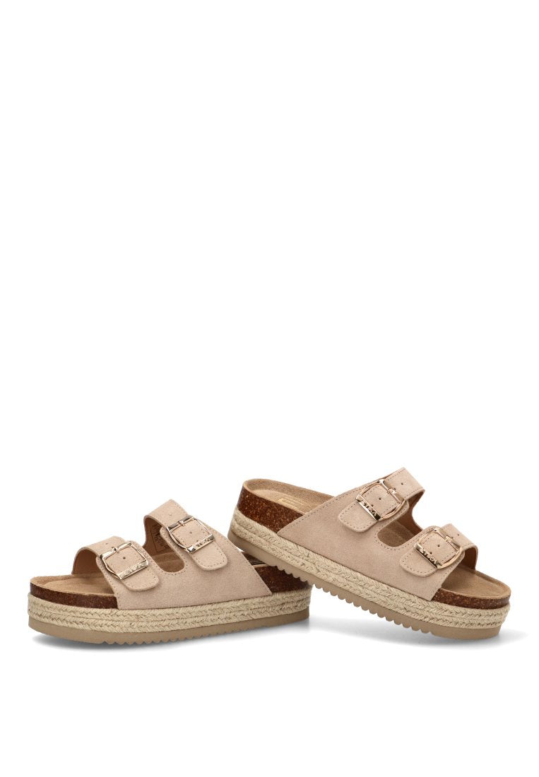 SANDALIA BIO HEBILLAS GALIOTA 10061 ETIKA MUJER BEIGE