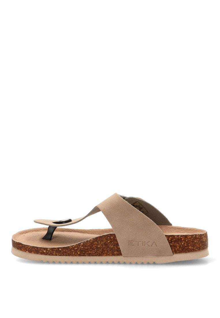 SANDALIA BIO DEDO ARENAL 02 10094 ETIKA MUJER BEIGE