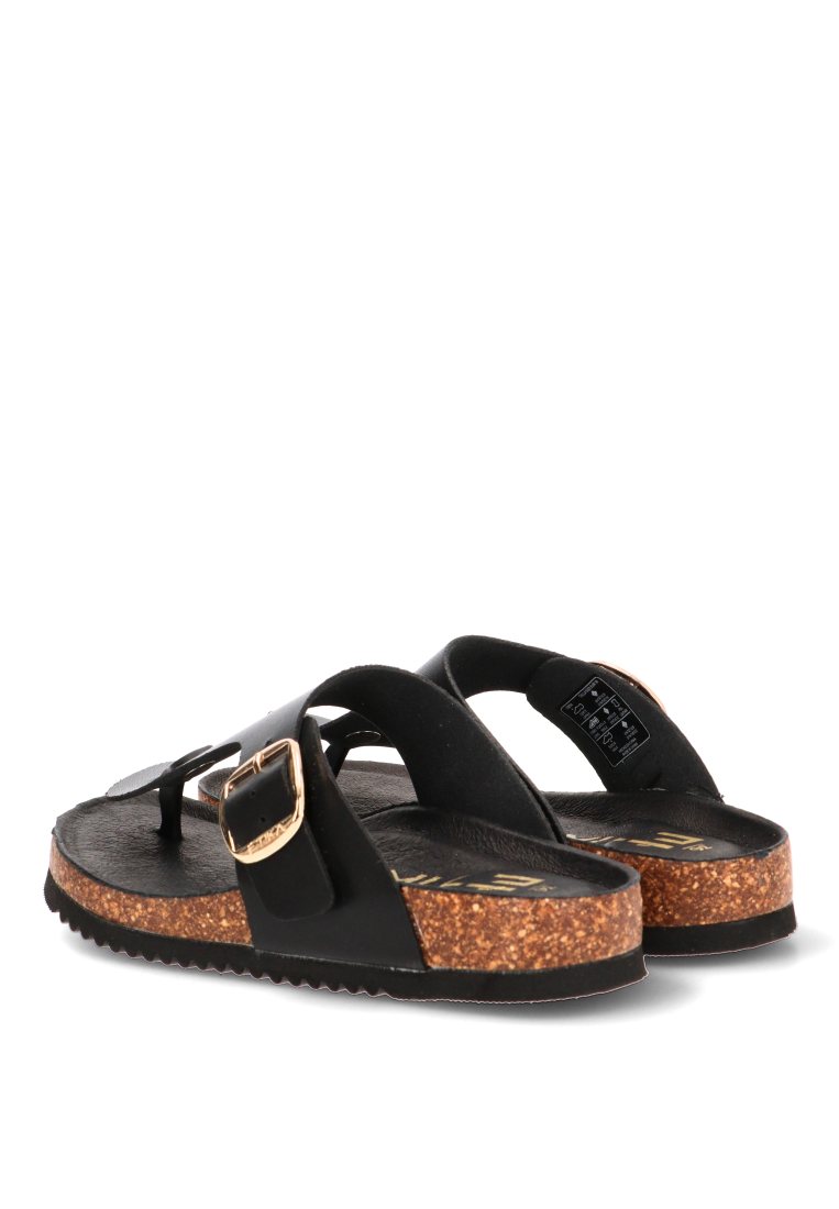 SANDALIO BIO DEDO ARNAL 02 10094 ETIKA MUJER NEGRO