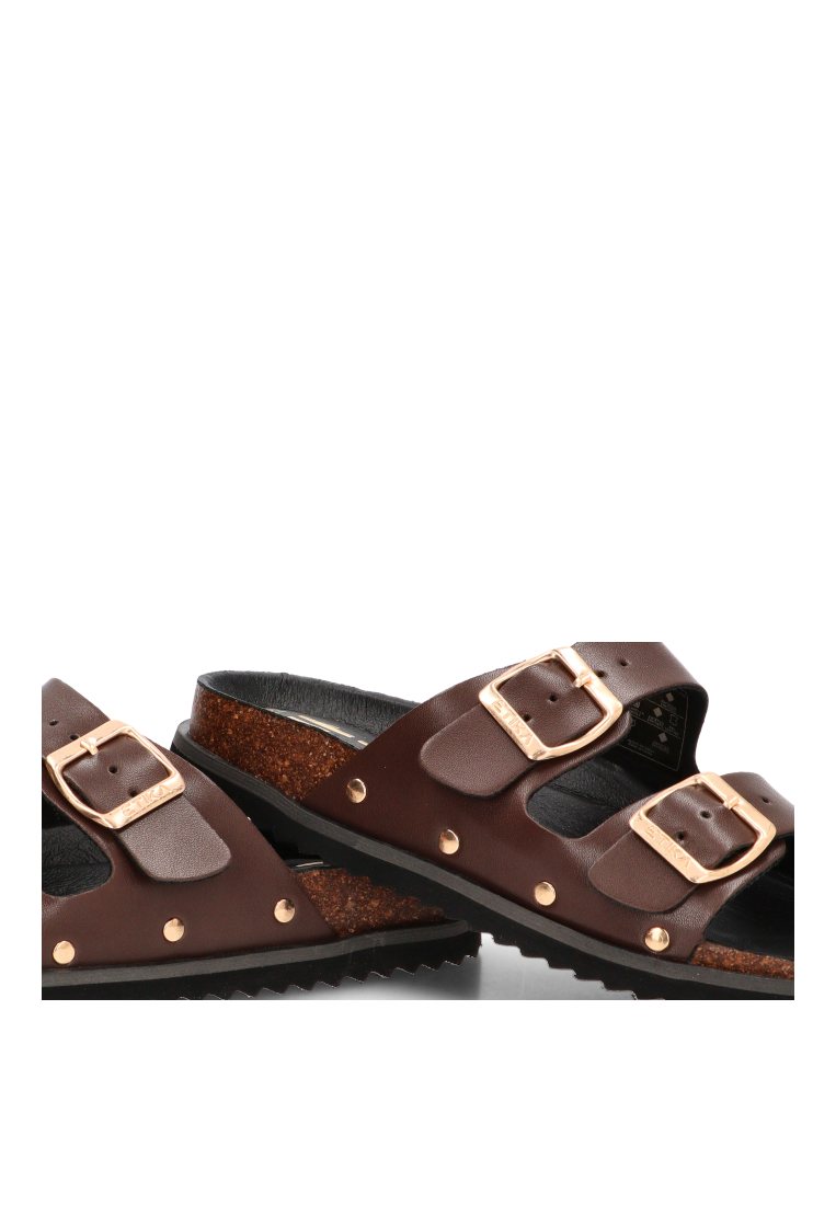SANDALIA BIO HEBILLAS MONTESOLARO 10096 ETIKA MUJER CHOCOLATE