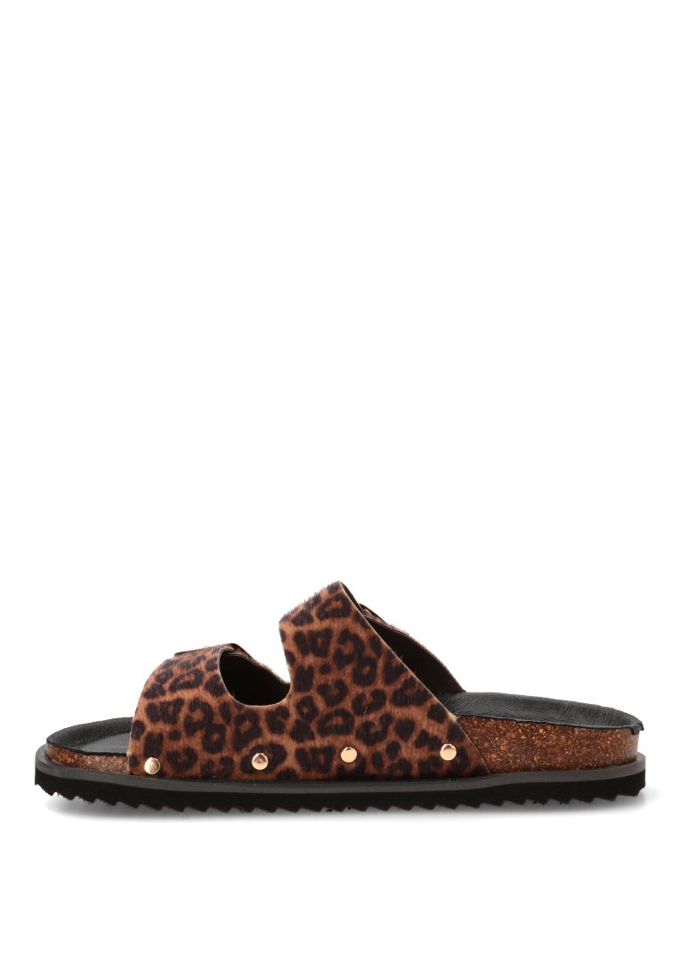 SANDALIA BIO HEBILLAS MONTESOLARO 10096 ETIKA MUJER LEOPARDO