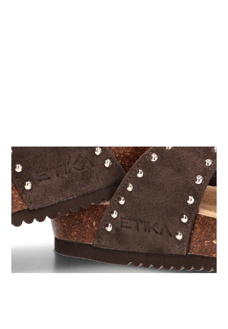 SANDALIA BIO HEBILLAS ARENAL 01 10093 ETIKA MUJER CHOCOLATE