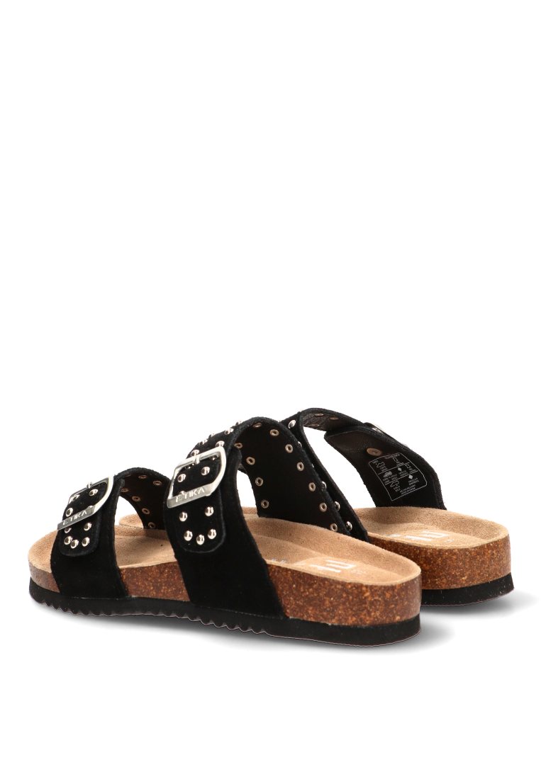 SANDALIO BIO HEBILLAS ARENAL 01 10093 ETIKA MUJER NEGRO