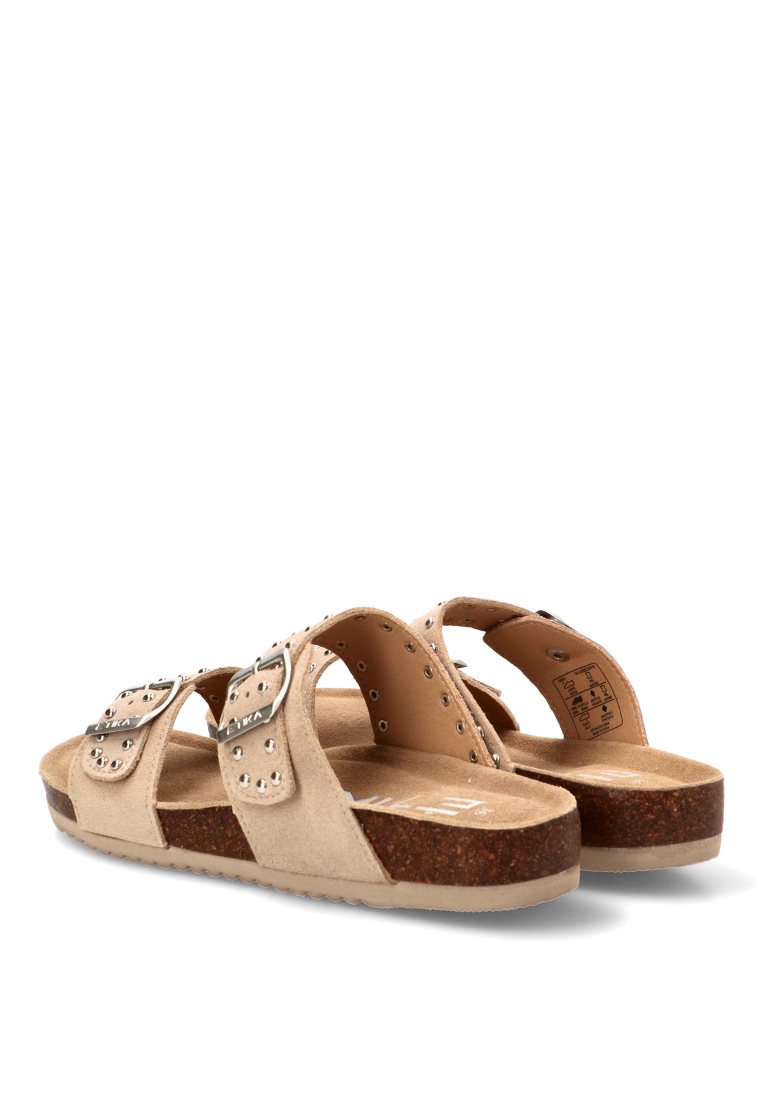 SANDALIA BIO HEBILLA ARENAL 01 10093 ETIKA MUJER BEIGE