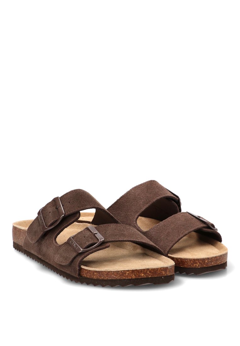 SANDALIAS BIIO HOMBRE HEBILLA JABLILLO 41012 ETIKA HOMBRE CHOCOLATE