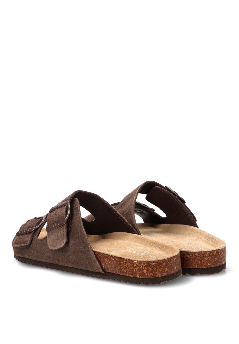 SANDALIAS BIIO HOMBRE HEBILLA JABLILLO 41012 ETIKA HOMBRE CHOCOLATE