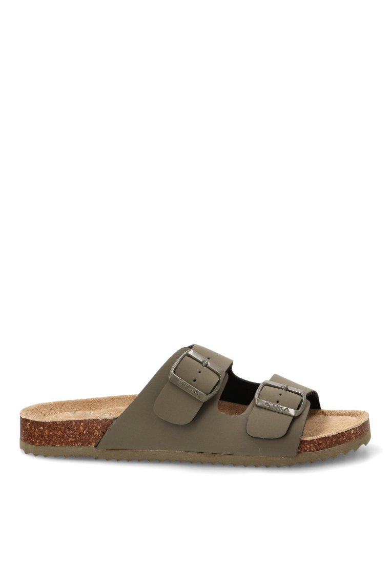 SANDALIAS BIO HOMBRE HEBILLAS JABLILLO 41012 ETIKA HOMBRE KAKHI