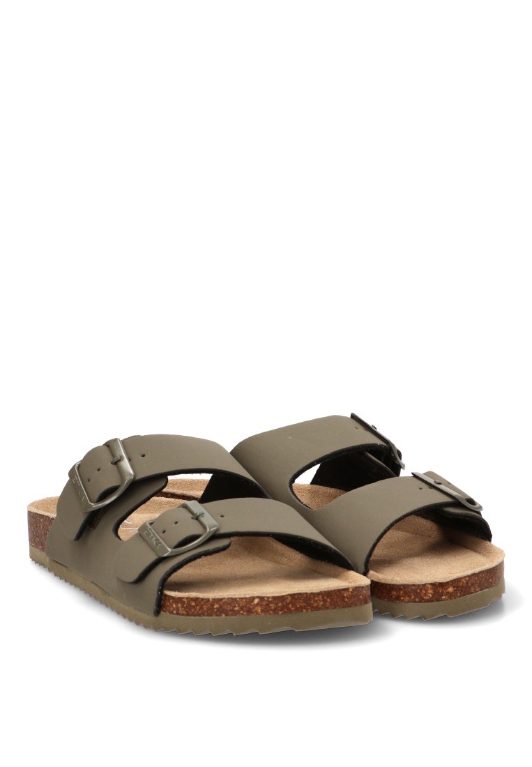 SANDALIAS BIO HOMBRE HEBILLAS JABLILLO 41012 ETIKA HOMBRE KAKHI