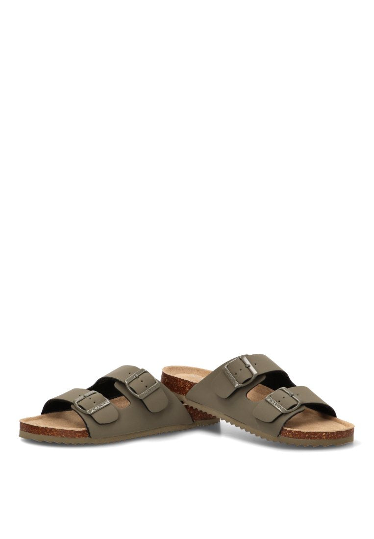 SANDALIAS BIO HOMBRE HEBILLAS JABLILLO 41012 ETIKA HOMBRE KAKHI