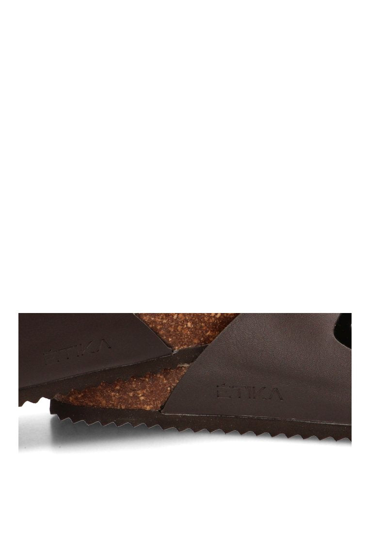 SANDALIA BIO HOMBRE HEBILLAS JABLILO 41012 ETIKA HOMBRE MARRoN