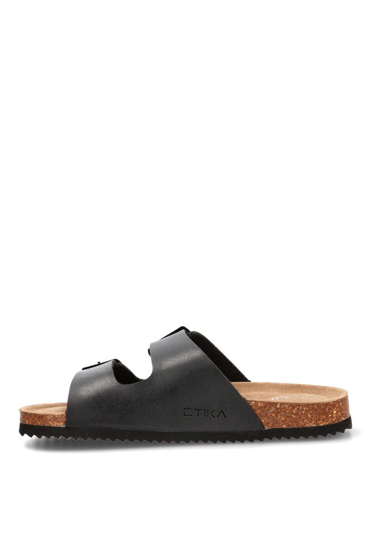 SANDALIA BIO HEBILLAS HOMBRE JABLILLO 41012 ETIKA HOMBRE NEGRO
