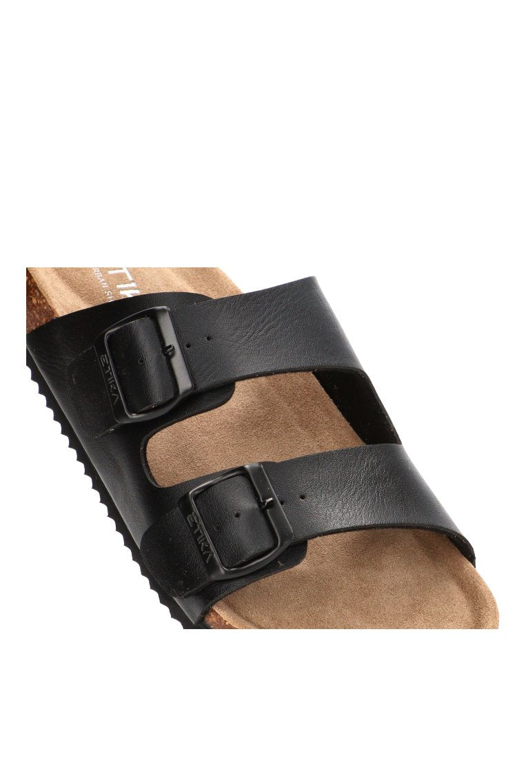 SANDALIA BIO HEBILLAS HOMBRE JABLILLO 41012 ETIKA HOMBRE NEGRO