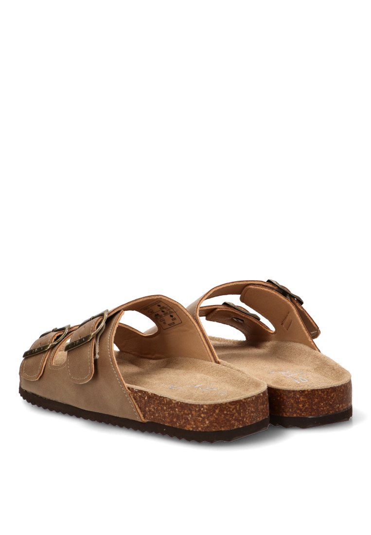 SANDALIAS BIO HEBILLA JABLILO 41012 ETIKA HOMBRE TAUPE