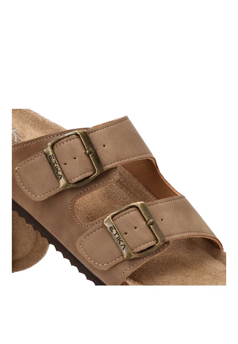 SANDALIAS BIO HEBILLA JABLILO 41012 ETIKA HOMBRE TAUPE