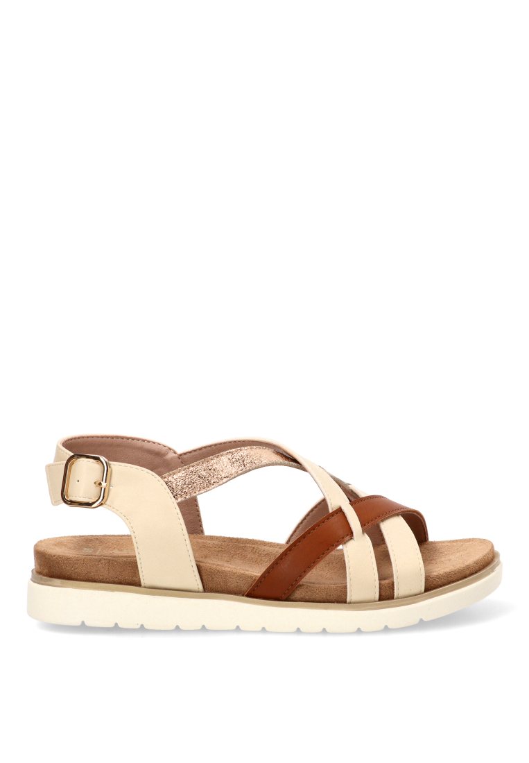 SANDALIAS CONFORT MUJER BAMBOLEO 40023 ARMONY MUJER BEIGE