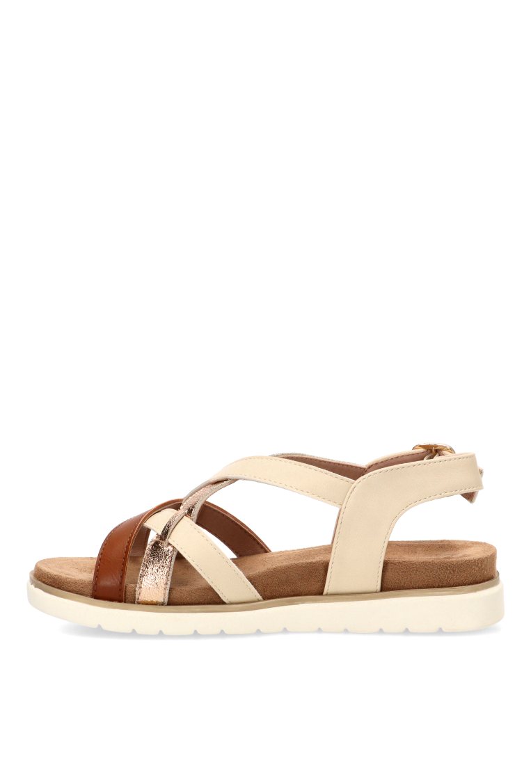 SANDALIAS CONFORT MUJER BAMBOLEO 40023 ARMONY MUJER BEIGE