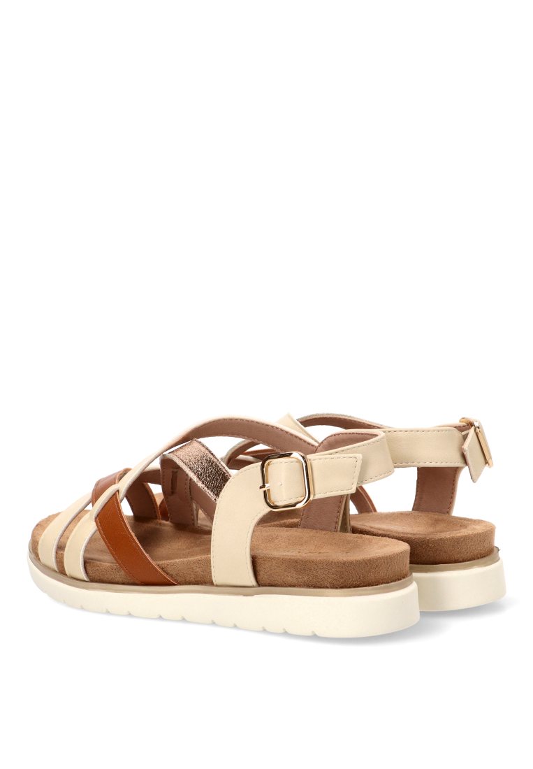 SANDALIAS CONFORT MUJER BAMBOLEO 40023 ARMONY MUJER BEIGE