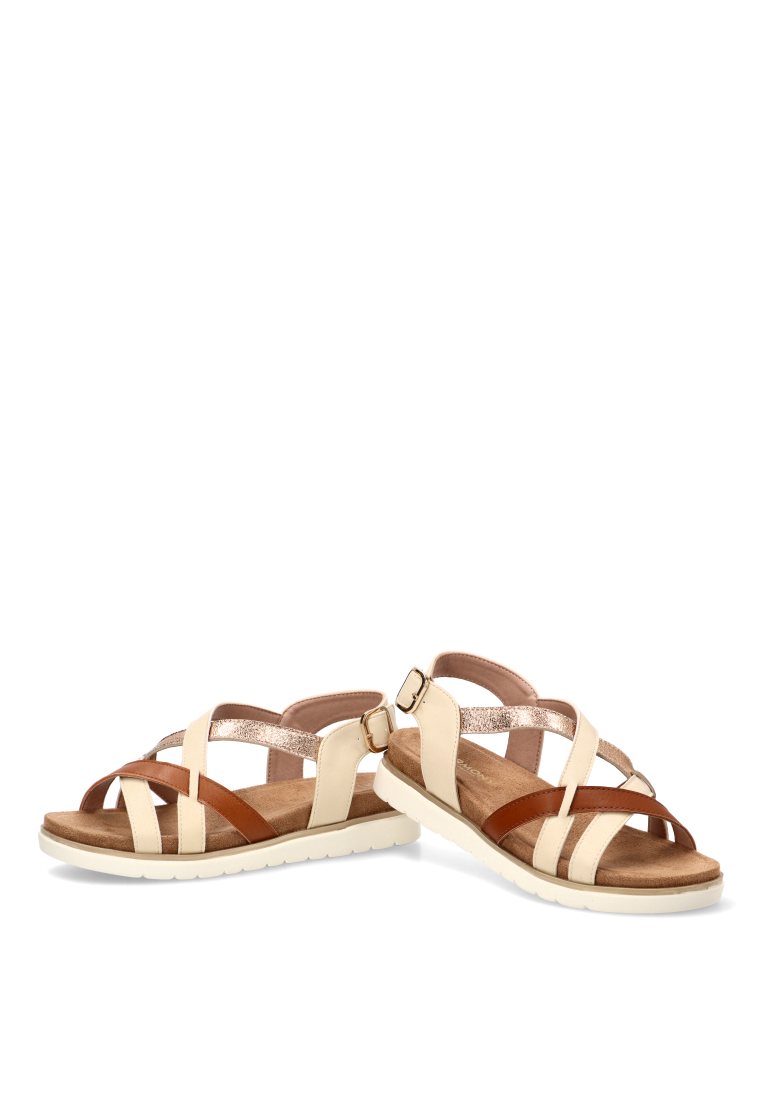 SANDALIAS CONFORT MUJER BAMBOLEO 40023 ARMONY MUJER BEIGE