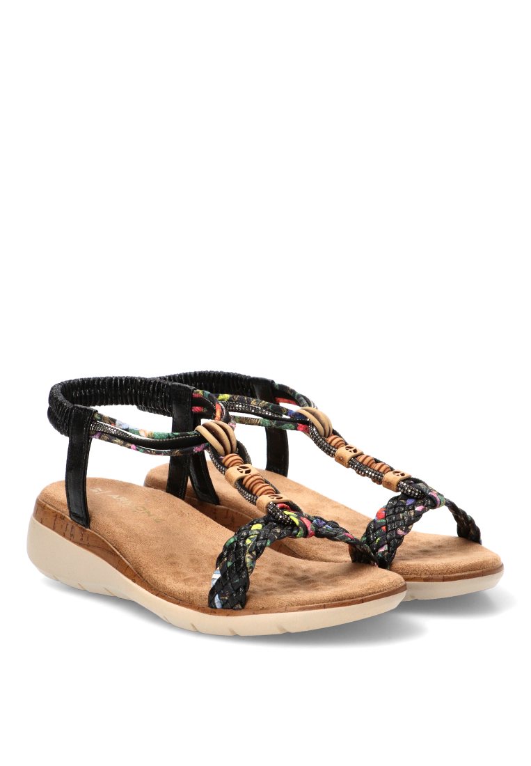 SANDALIA CONFORT MUJER LITORAL 40016 ARMONY MUJER NEGRO
