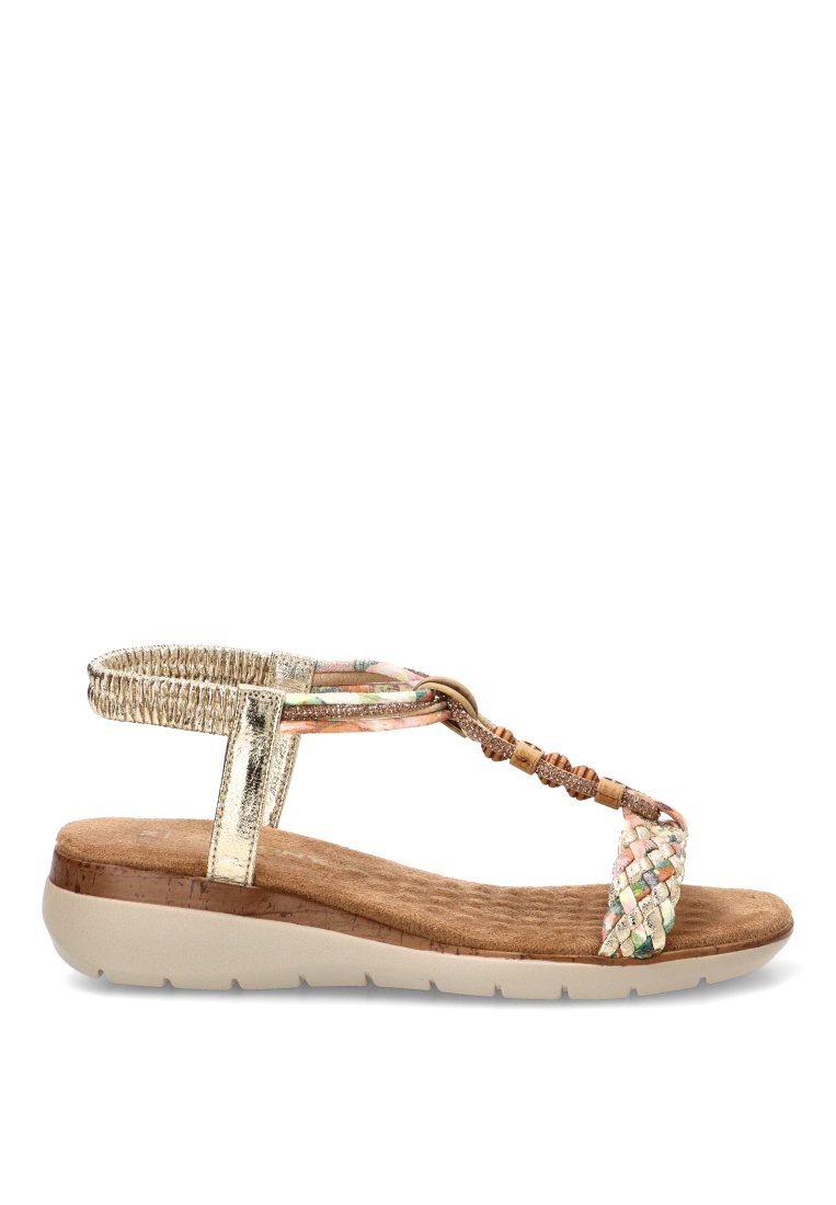 SANDALIA CONFORT MUJER LITORAL 40016 ARMONY MUJER ORO